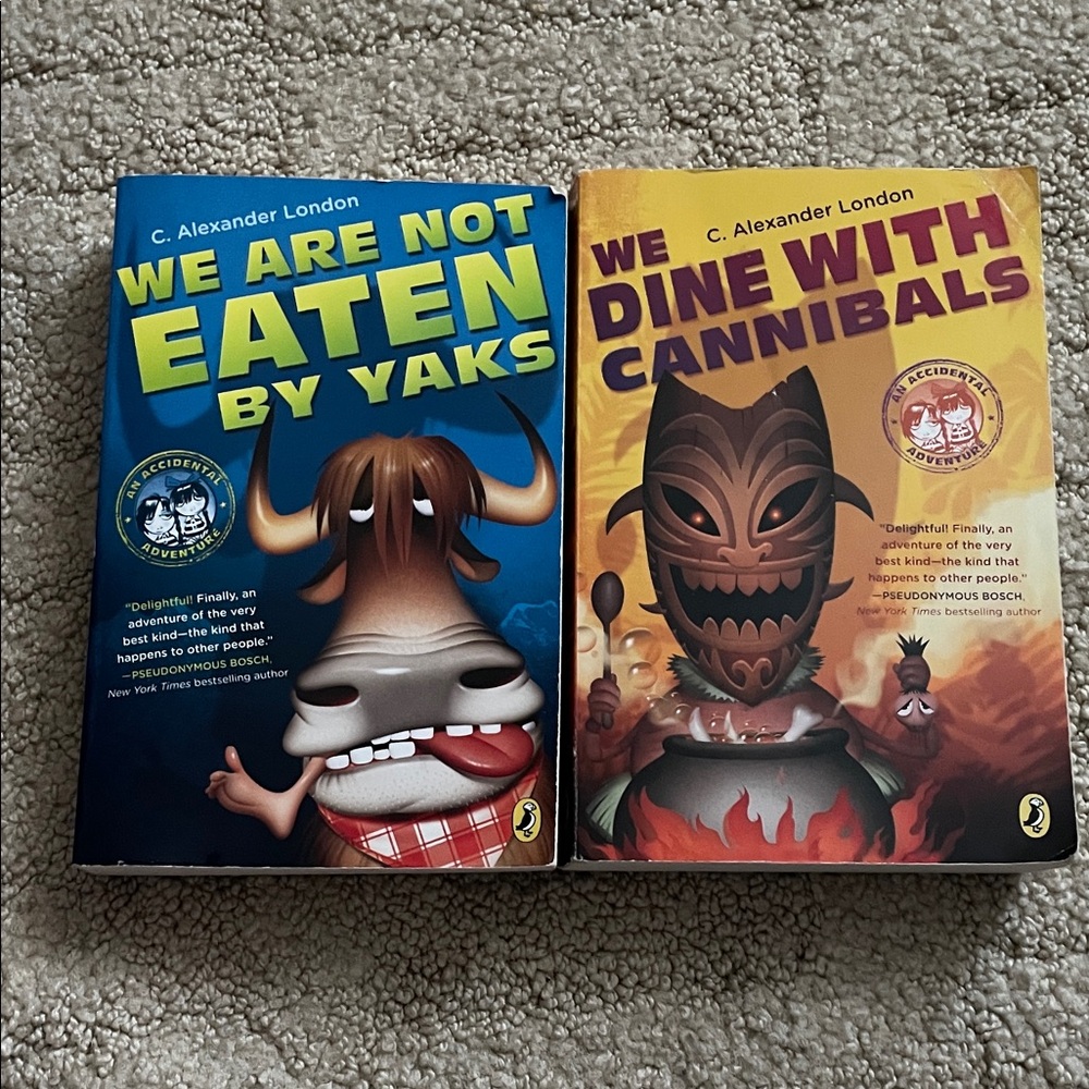 C. Alexander London Book Series Vol 1&2 The “we” series